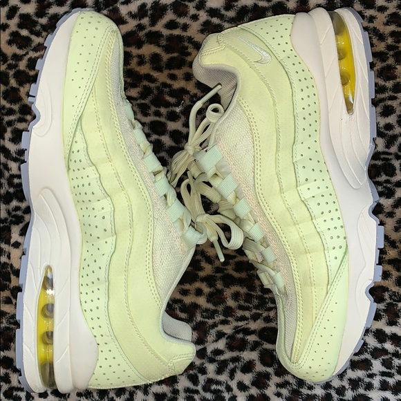 pastel yellow nike shoes